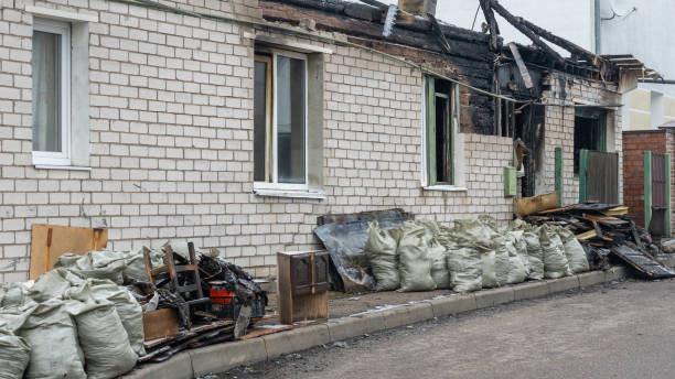 Professional Soot Cleanup technician working in Pineville, KY